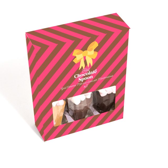 Eco Range – Trio of Hot Chocolate Spoon – Gold, Milk & Dark