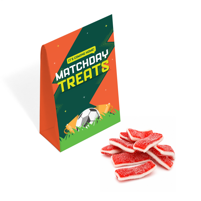 Matchday Treats – Eco Carton – Strawberry Sandwiches