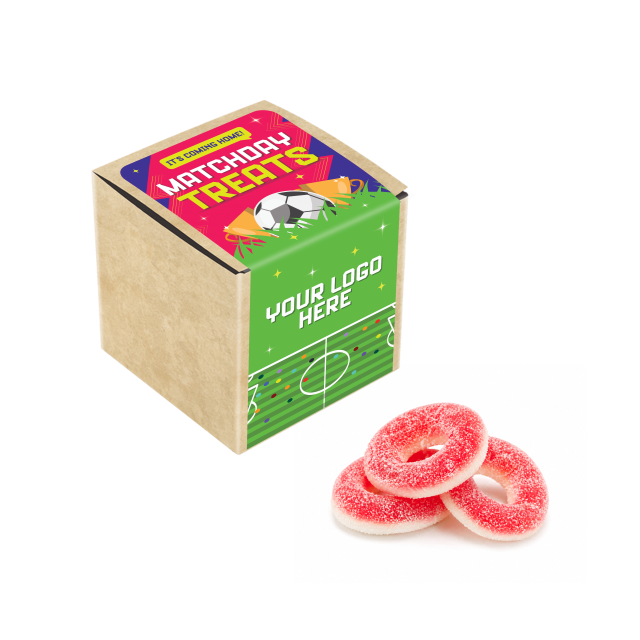 Matchday Treats – Eco Kraft Cube – Watermelon Rings